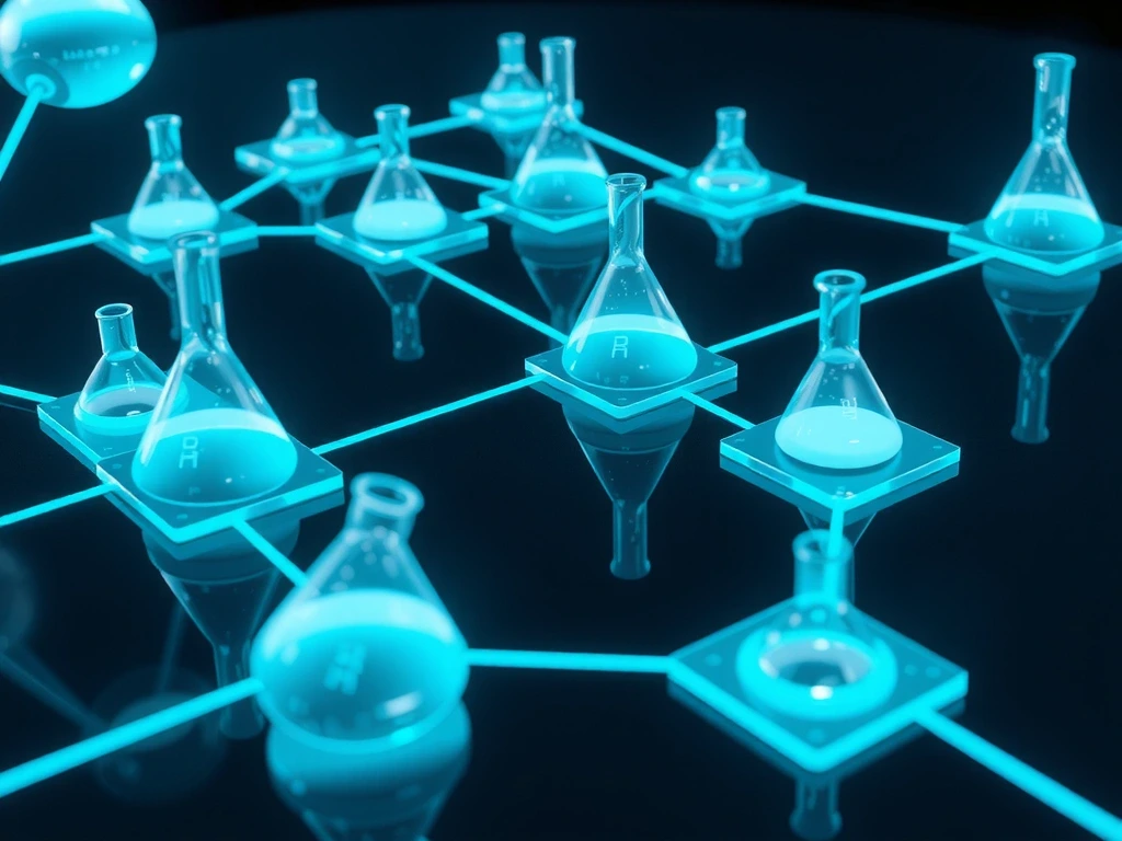 Laboratory Beaker Nodes Visualization